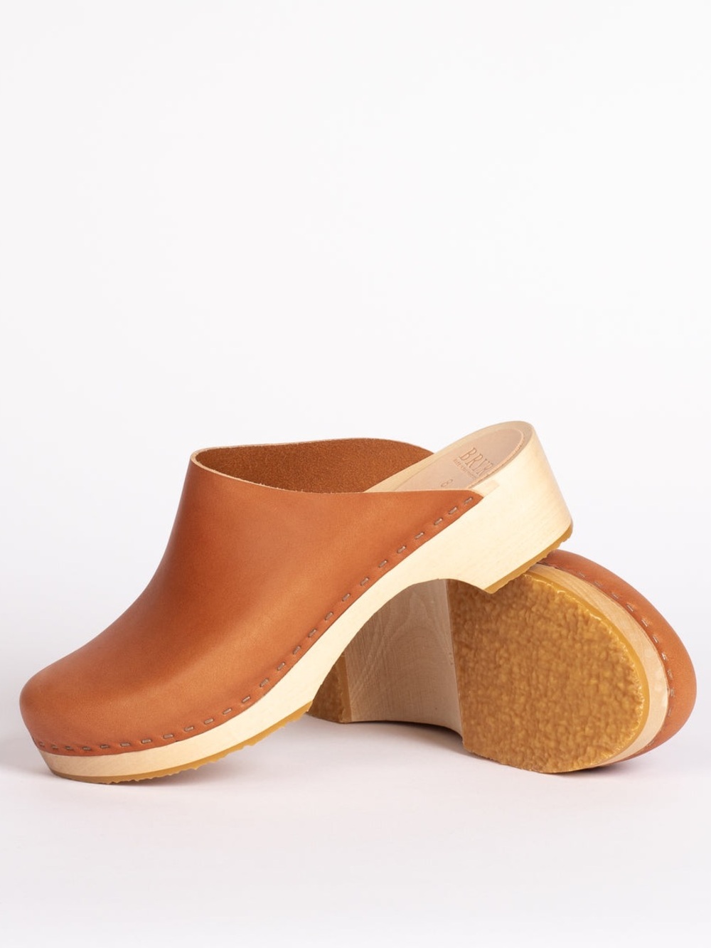Bryr Worker Clog in Whiskey Leather Size 39 - Picture 3 of 16